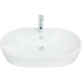 Resim Creavit Tp172 Set Üstü Lavabo 45 x 70 CM Beyaz 