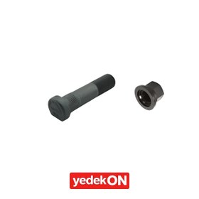 Resim Iveco Ön - Arka 100 Mm Bijon Somun Set 