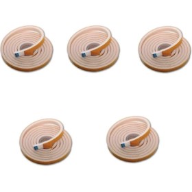 Resim Nemere 5 Adet 9 Metre Izolasyon Bandı Yapışkanlı Cam Yalıtım Süngeri Rüzgar Soğuk Kesici Pimapen F 