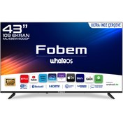Resim FOBEM ML43EW4000F 43’’ 109cm Ekran Full HD Whale OS Smart TV Dahili Uydu Alıcılı Ultra Ince Çerçeve 