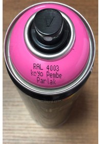 Resim Motip Carat Ral4003 Koyu Pembe Parlak Sprey Boya 400 ML 