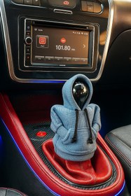 Resim MomStyle Buz Mavisi Vites Hoodie - Araç Vites Kıyafeti - Her Araca Uyumlu Vites Sweatshirt 