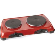 Resim Cvs DN 202 Set Üstü Ocak Kırmızı 