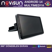 Resim Sunplus Android 10.1'' Hareket Edebilen Tablet Ekran Teyp Multimedya 4Gb Ram 64Gb Hafıza NV-5006R 