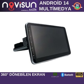 Resim Sunplus Android 10.1'' Hareket Edebilen Tablet Ekran Teyp Multimedya 4Gb Ram 64Gb Hafıza NV-5006R 