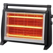 Resim Luxell Lx-2831 Quartz Buharlı Isıtıcı Siyah 1800w 