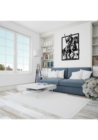 Resim Şövalye Fırtınası Metal Duvar Dekoru 