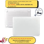 Resim McStorey Macbook Air M1 Kılıf 13 inç A1932 A2179 A2337 ile Uyumlu Mat 