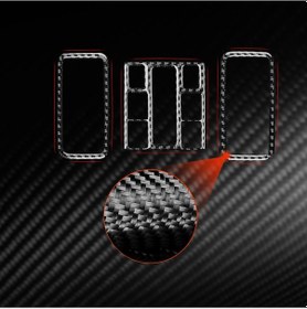 Resim Volkswagen Sagitar 2019-2023 İçin 3 Adet / Set Soldan Direksiyonlu Okuma Işığı Düğmesi Etiketi Kırmızı 1 Adet 