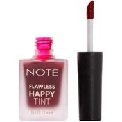 Resim Note Flawless Happy Tint Lip & Cheek 03 Sweet Pink 