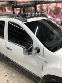 Resim Dacia Duster Krom Cam Çıtası 4 Parça 2008-2017 Paslanmaz Çelik (531317829) 