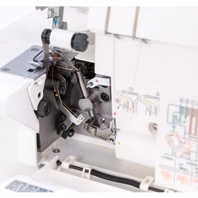 Resim Singer 14 Sh 654 4 İplikli Overlok Makinesi Manuel Kullanım ve Diferansiyel Besleme Özellikli 