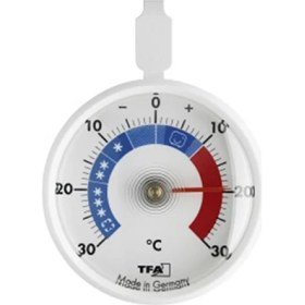 Resim TFA Buzdolabı Tip Termometre, Kadranlı Tasarım ile -30°C ile +30°C Ölçüm Aralığı Sunar 