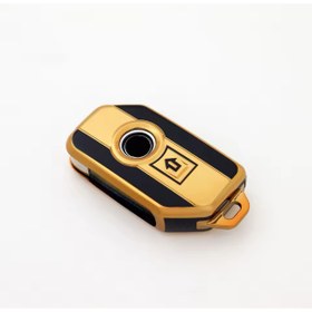 Resim emii auto spare parts BMW R1200GS R1250GS R1200RT K1600 F850GS C400GT f900 R1200RS K1600GT ANAHTAR KILIFI SİYAH/GOLD 