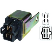 Resim Vertex 24v Far-silecek-kalorifer Rölesi 4 Uçlu (metal) Mıtsubıshı Canter-kıa Cobra 