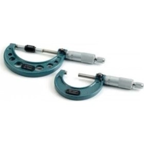 Resim Yüksek Hassasiyetli Mekanik Mikrometre 125 x 150 Mm, Güçlü ve Dayanıklı 