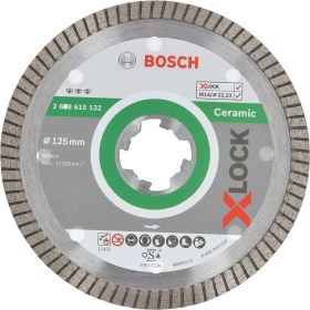 Resim Bosch - X-Lock - Best Serisi Seramik Için, Extra Temiz Kesim Turbo Segman Elmas Kesme Diski 125 mm 