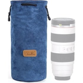 Resim S.c.cotton Taşınabilir Slr Lens Çantası Mikro Tek Kamera Çantası - Mavi ( Yurt Dışından ) 