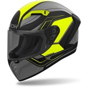 Resim Airoh Connor Dunk Yellow Matt Kask 