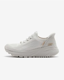 Resim Skechers Bobs Sparrow 2.0 - Lucky Run Kadın Beyaz Spor Ayakkabı 117620 Ofwt Beyaz 