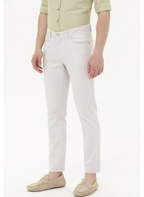 Resim U.S. Polo Assn. U S Polo Assn Slim Fit Açık Gri Erkek Pantolon 1600040 001 