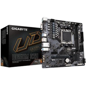 Resim Gigabyte B650M S2H DDR5 6400MHZ 1XVGA 1XHDMI 1XDP 1XM.2 USB 3.2 MATX AM5 (AMD AM5 7000 SERİSİ İLE UY 