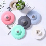 Resim Willowhaven 5 Adet Silikon Koku Önleyici Basmalı Kanalizasyon Kapağı Filtreli Banyo Mutfak 