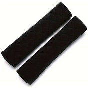 Resim 2 Adet Oto Emniyet Kemeri Kılıfı, Oto Emniyet Kemeri Omuz Koruyucu Pedleri Siyah 