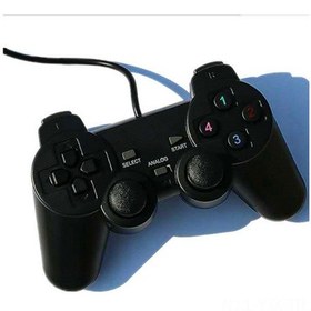 Resim Geekyou Usb Kablolu Siyah Ps2 Tarzı Oyun Kolu - Pc Ve Arcade Oyun Kontrol Cihazı - Oyun Konsolu Aksesuarı 
