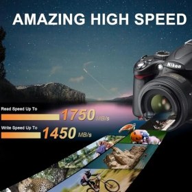 Resim Kingdata Kıngdata Cfexpress Type B 256 Gb, 1750 Mb/s'ye Kadar Okuma, Kamera Için Cf Express Type B Kart Hafıza Kartı, Raw Kayıtlar ve 8k Videolar Için Mükemmel 