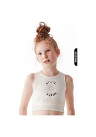 Resim Xo Kids Kız Çocuk Atlet 8-14 Yaş 36333 Ekru 
