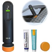 Resim Honmex Oto Cila Makinesi Kablosuz: 12000 Devir Tam Bakır Motor, 3 Vites Ayarı, Boya Çizik Tamiri Ve Cila İşlemleri İçin İç Batarya İle 