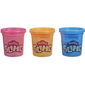 Resim Play-Doh Slime 3'lü Hamur E8789-E8810 