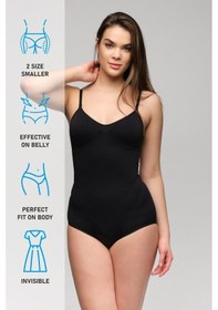 Resim Siyah Mı Emay 1925 Soft Pedli Çıtçıtlı Body Siyah 