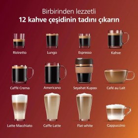 Resim Philips 5400 Seri 12 Farklı Içecek Premium Tam Otomatik Espresso Makinesi Krom, Şık Tasarım, Luciole Lambader Hediye 