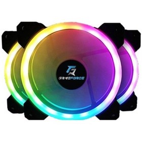 Resim Gameforce Dualrıng 3X120Mm A Rgb Kasa Fanı 