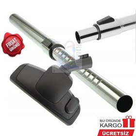 Resim Conti Bolero Teleskopik Süpürge Borusu + Emici Başlık Uyumlu 