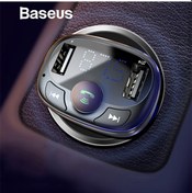 Resim Baseus CCTM S-09A Bluetooth Aktarım Mp3 Araç Kiti Dual Usb Araç Ş Diğer