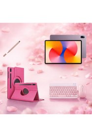 Resim Huawei Matepad Se 11" 6gb 128gb Gri TABLET+GOLD KALEM+PEMBE KLAVYE VE MOUSE SET+PEMBE KILIF 