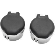 Resim Teltree Chrome Renkli Araç Sigara Çakmak Kapağı, Oe Numarası 20983936, 2 Adet Paket, Gümüş-siyah, 5x4x3cm, 20g 