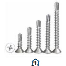 Resim Seka Hand Tools 3,9X19 Yhb Matkap Uçlu Vida-1.9 cm Akıllı Vida 200 Adet 