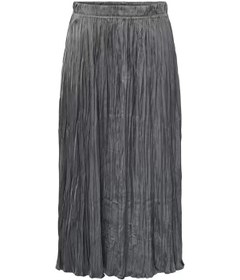 Resim Only Onllina Midi Plisse Kadın Etek 15340469 Gri 