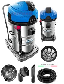 Resim PROXTECH Fiorentini 3 Motor'lu Islak Kuru Süpürge Makinası 4800 Watt Süper Emiş Gücü 