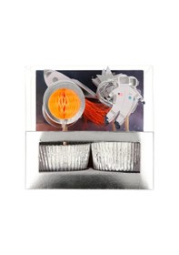 Resim Meri Meri - Space Cupcake Kit - Uzay Cupcake Kiti -24lü 