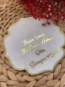 Resim Bir Ömür Hatrım Olsun Söz Mendili 
