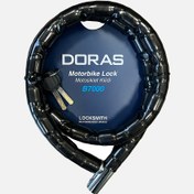 Resim Doras Körüklü Motosiklet Kilidi 120cm 