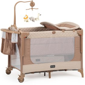 Resim Pierre Cardin Luna 60x100 Oyun Parkı (Yatak Hediyeli) - Kahverengi - Kahverengi / Standart 