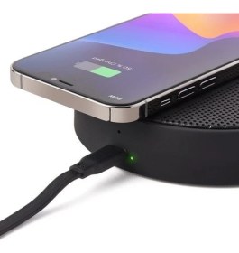 Resim Lexon Oslo Energy Kablosuz Şarj Cihazı ve Bluetooth Hoparlör LL141N 