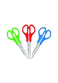 Resim Brons Öğrenci Makası Cetvelli Br-699 - 4 Adet 