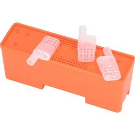 Resim Yuntech01 Arı Kraliçe Taşıma Kutusu - 20 Adet Şeffaf Yetiştirme Kafesi İle Tam Set, Arıcılık Araçları, Kolay Taşıma Ve Korumalı Nakliye 